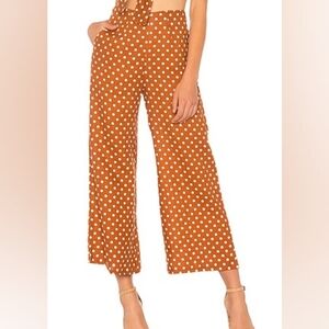 FAITHFUL THE BRAND Tomas Pants in Es Trenc Print Cinnamon